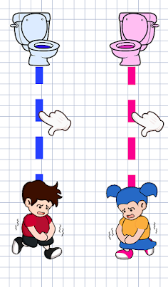 Toilet Rush: Slice Puzzle - Screenshot 2