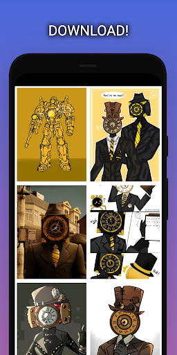 Titan Clockman Wallpapers HD Screenshot 2 - AppWisp.com