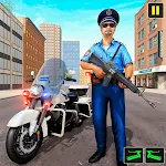 Cover Image of 下载 Police Moto Bike Chase Crime Shooting Games 2.0.21 APK