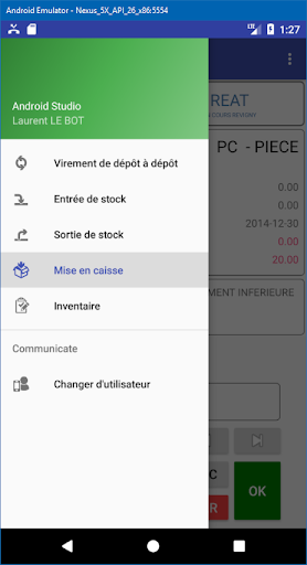 Android application Jige - Magasin screenshort