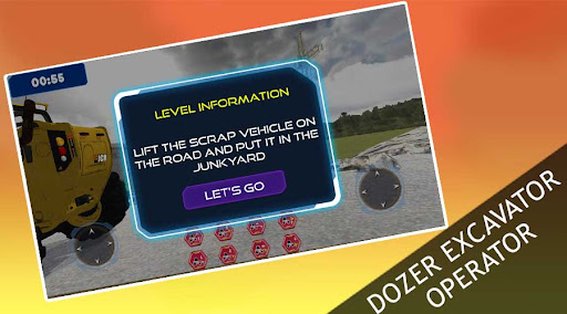Dozer Excavator Operator Screen 2