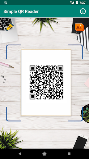 Android application Simple QR™ Reader - Privacy screenshort