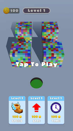 Android application Color Hole Ball screenshort