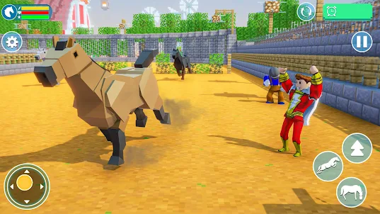 Wild Pony Craft Famille Sim 3D