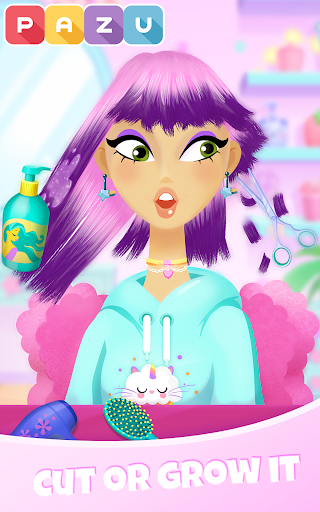 Code Triche Salon de Coiffure - Jeux de Relooking pour enfants (Astuce) APK MOD screenshots 2