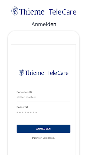 Android application Thieme Coach screenshort