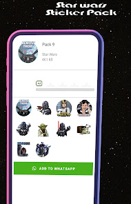Imágen 5 WASticker Star Wars Pack android