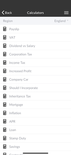 WR Accountants Screen 2