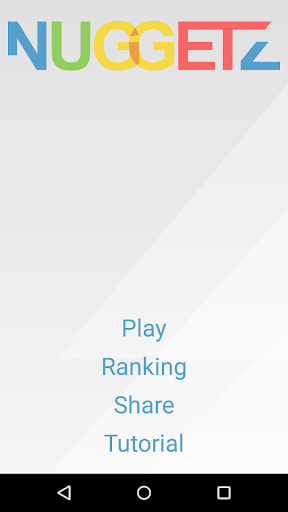 Android application Nuggetz screenshort