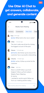 OtterAI Transcribe Voice Notes Screenshot