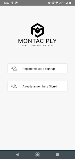 Android application Montac Ply screenshort