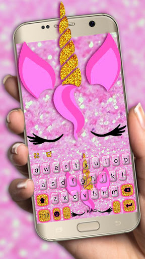Android application Pink Unicorn Cat Theme screenshort