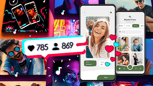 Android application TicFame for Likes Effect Vids screenshort