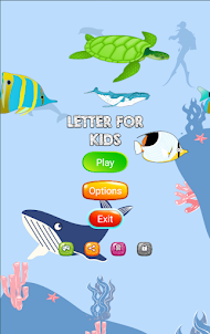 Learn Alphabet Ocean Animals