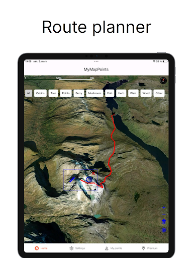 MyMapPoints Save Coordinates