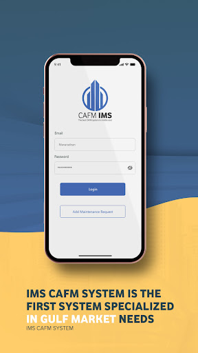 CAFM IMS Screen 2