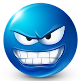 Blue Smileys by Emoji World ™ icon