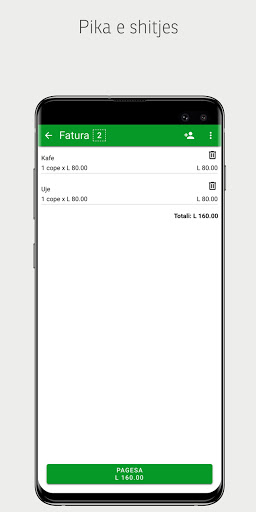 Android application easyPos screenshort