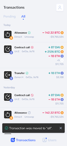 Fordefi Screen 2