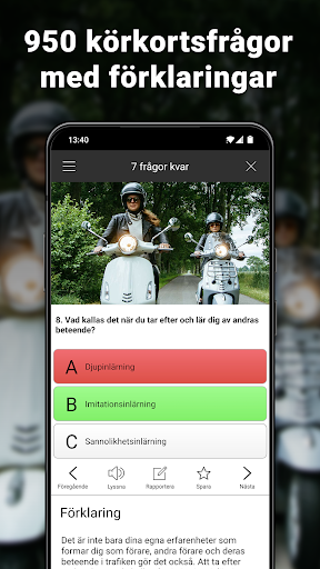 iKörkort Moped screenshot 17