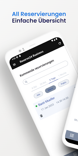 Android application Reservo24 Business screenshort