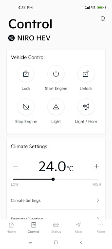 Kia Connect Screen 2