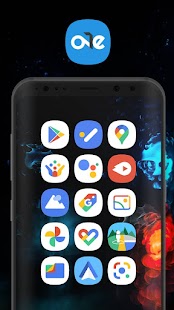 S9 Dream UI Icon Pack Captura de tela