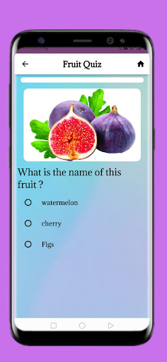 Android application Guess The Fruit screenshort