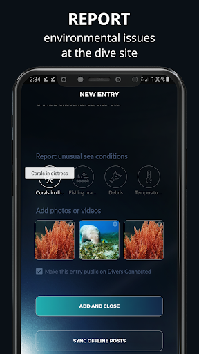 Scuba Calendar Screen 3