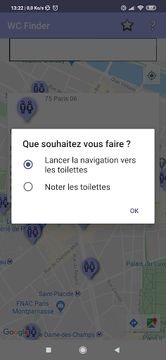WC Finder Screen 3