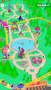 Sim Sim:Arcade idle Theme Park