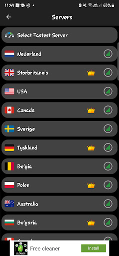 CheapVPN Screen 3