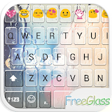 Free Glass Emoji Keyboard Skin icon