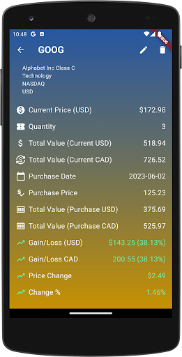 App preview
