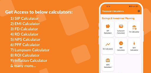 Financial Calculator: SIP, EMI