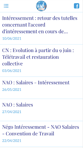 UNSA SPAEN Screen 2