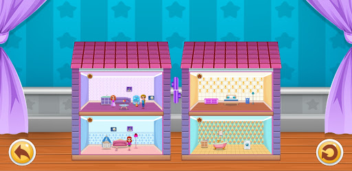 Android application Doll House Game screenshort