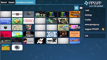 screenshot of PPSSPP Gold - PSP emulator