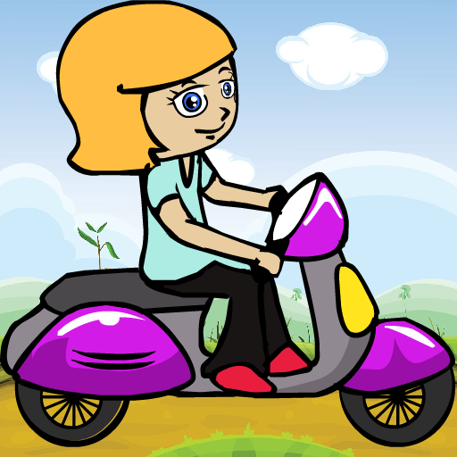 Scooter Ride Girl logo