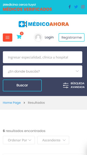 Medico Ahora Screen 2