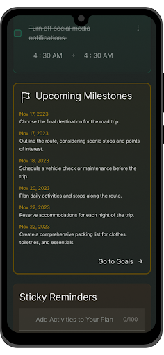 GrowFrom Companion App Screen 2