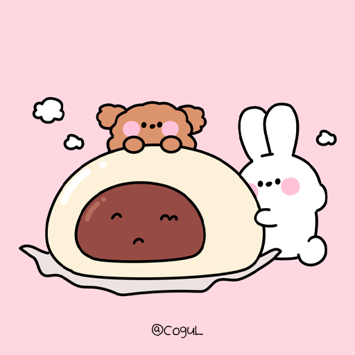카카오톡 테마 - 바니_맛나 호빵 logo