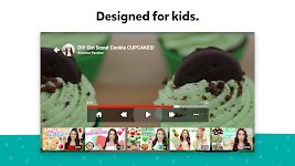 screenshot of YouTube Kids for Android TV