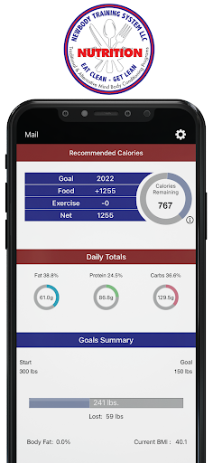 NTS NUTRITION Screen 2