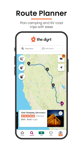 The Dyrt Tent and RV Camping