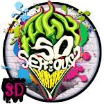 Cover Image of Download 3D Graffiti joker Theme 1.1.7 APK
