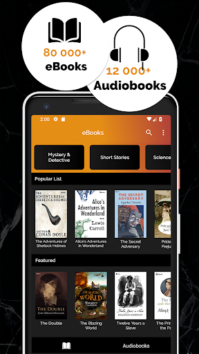 Android application AmazingBooks Books Audiobooks screenshort