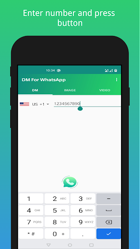 Direct Message for WhatsApp Screen 3