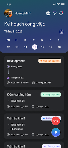 JMT - Tracking Screen 2