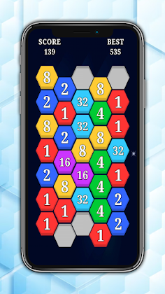 Hexa Cell Connect -Puzzle game - Screenshot 4
